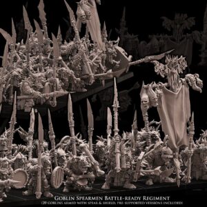 Goblin Spearmen Battle-Ready - x5