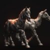 Zombie Horses - x2