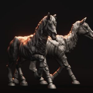 Zombie Horses - x2