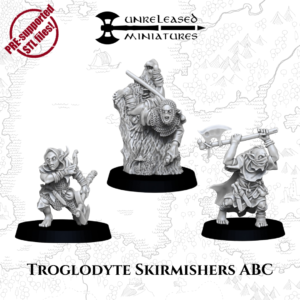 Troglodyte Skirmishers x3
