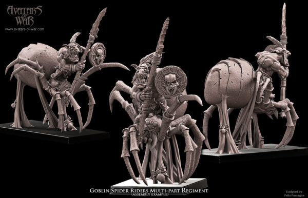Goblin Spider Riders - x1