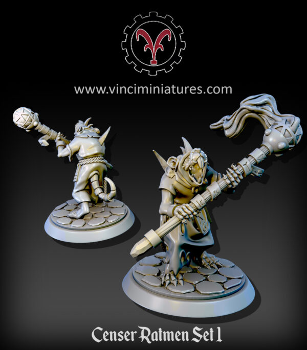 Censer Ratmen Set 1 - x7