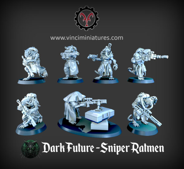 Sniper Ratmen Set 1 - x1