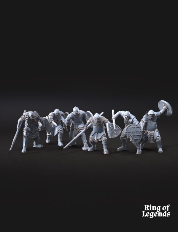 Mörlok Orcs with spear - x6