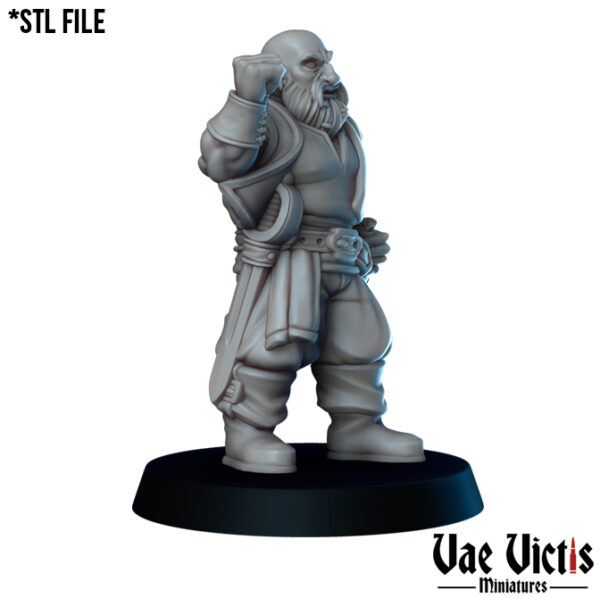 Dwarf pirate - x1
