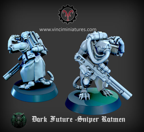 Sniper Ratmen Set 1 - x1