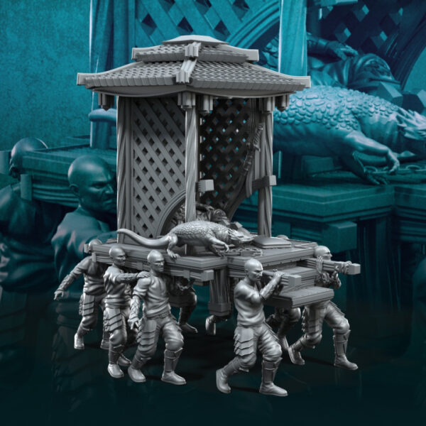 Dragon Army King on palanquin - Wersja A