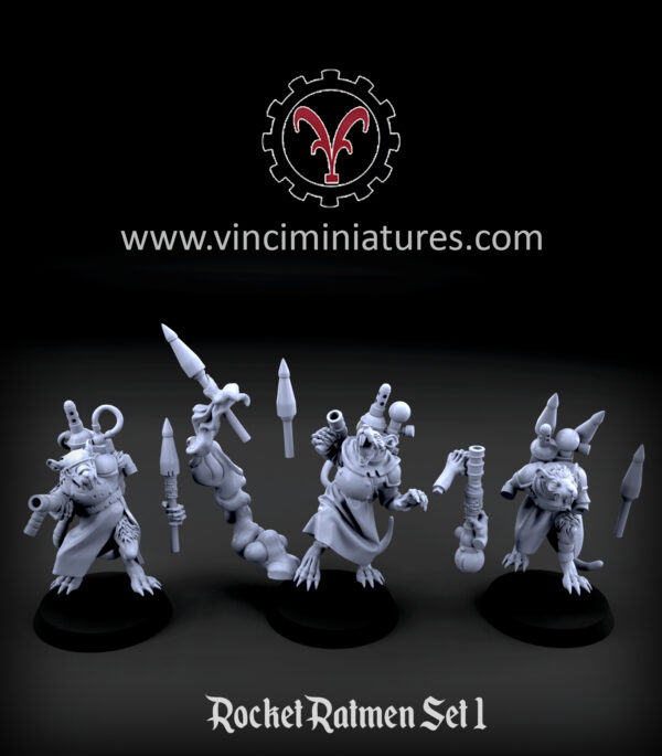 Rocket Ratmen Set 1 - x3