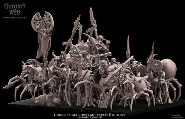 Goblin Spider Riders - x1