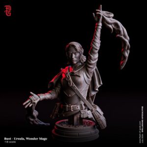 27ad4ebdc504023f5989e2e7ead3df64-1.jpg Ursula, Wonder Mage (Elf Wizard) - Bust