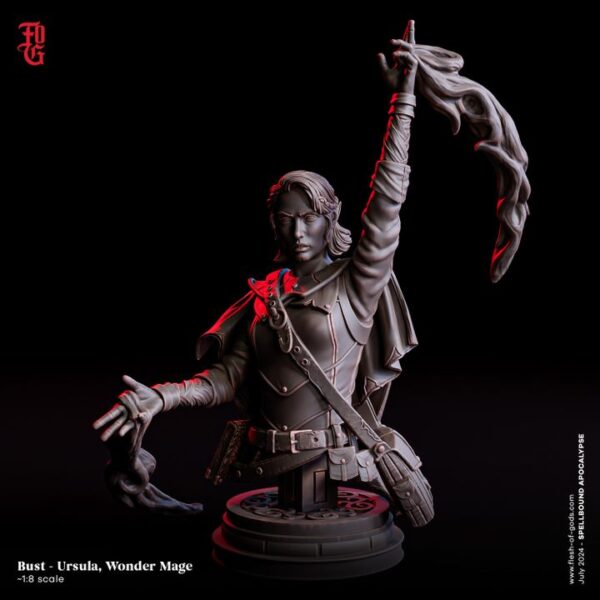 27ad4ebdc504023f5989e2e7ead3df64-1.jpg Ursula, Wonder Mage (Elf Wizard) - Bust