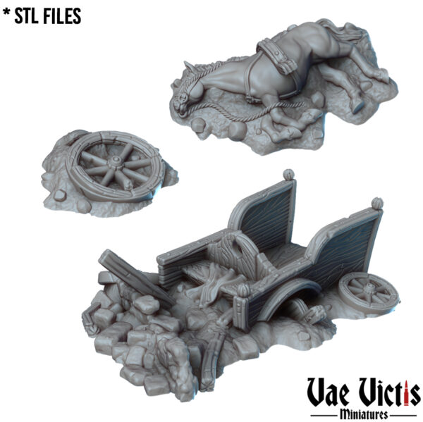 285c39404446af8ef869b256f7f5ccb3.jpg Broken Cart Set - x3