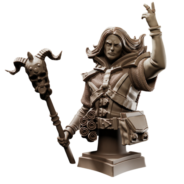 Dark Wizard Popiersie - Flesh of Gods