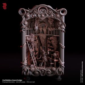 Framed Diorama - Forbidden Knowledge