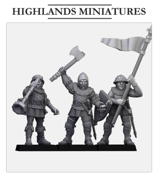 Gallia Shooters: Command Group - x1