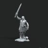 Grey Castle Captain on foot and mtd