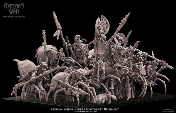 Goblin Spider Riders - x5