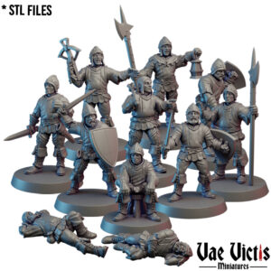Assembled Village Guards - x8