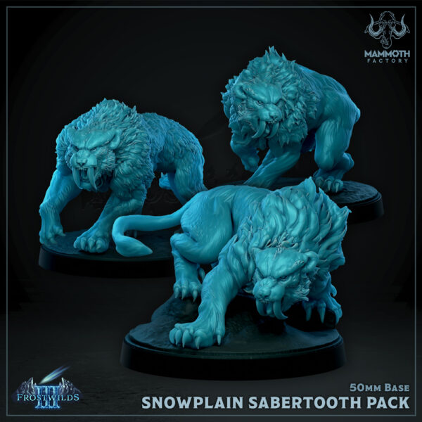 Snowplains Sabertooth - x3