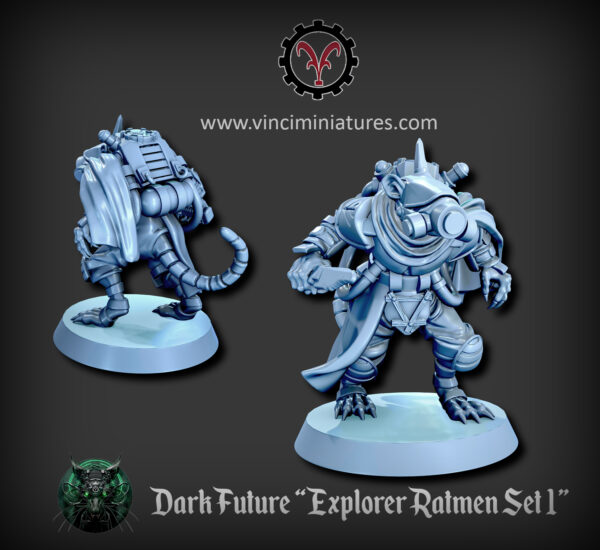 Dark Future Explorer Ratmen Set 1 - x1