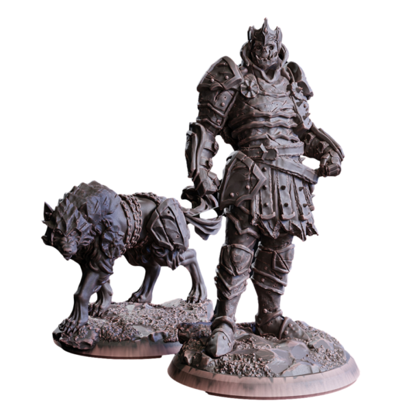 Shadow General + Armored Dire Wolf