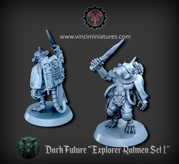 Dark Future Explorer Ratmen Set 1 - x1
