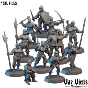 Assembled Village Guards (women) - x9