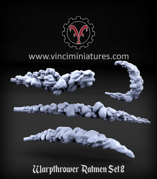 Warpthrower Ratmen Set 2 - x5