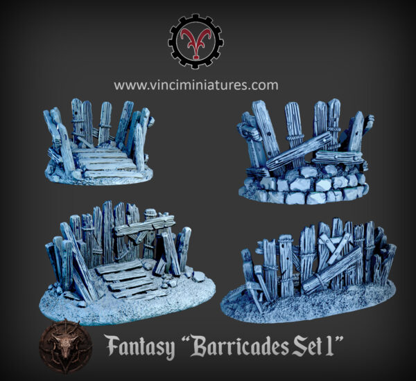 Ratmen Barricades Set 1 - x2