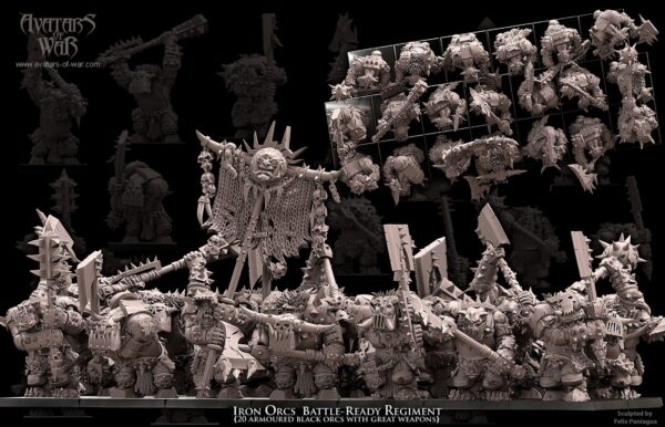 412247df8e3c5a2ed070681bf5fdc1b0.jpg Iron Orcs Battle-Ready - x5