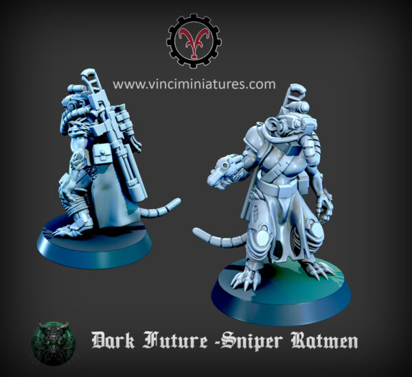 Sniper Ratmen Set 1 - x7