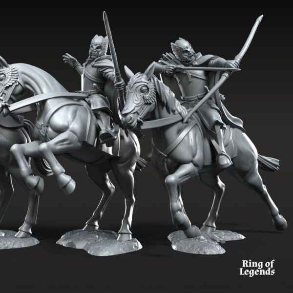 Grey Castle Court Guards mtd - x3