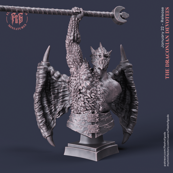 Dragon Disciple - Popiersie - Flesh of Gods