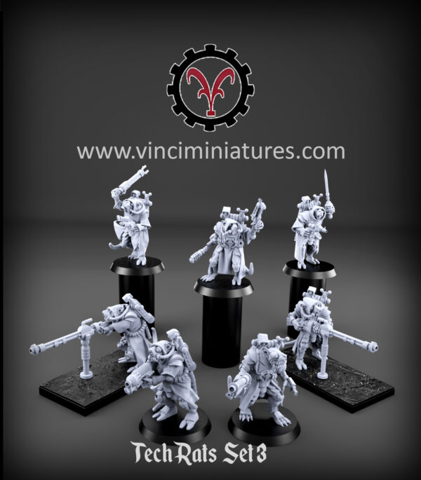 Dark Future Tech Rats Set 3 - x1