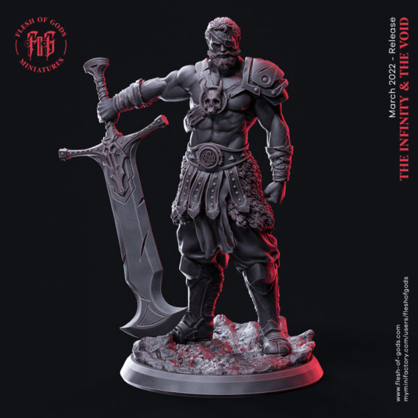 Kabel, Mistrz Miecza - Wojownik Bohater - Flesh of Gods