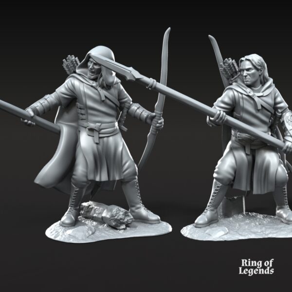 51197ea51185227dfdbf988762734add-1.jpg Rangers of Grey Castle with Spear and Bow - x3