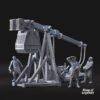 Grey Castle Trebuchet with Dotation