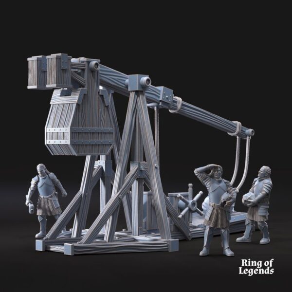 Grey Castle Trebuchet with Dotation