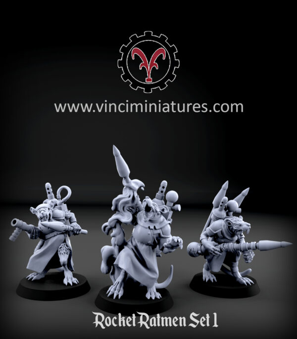 Rocket Ratmen Set 1 - x3