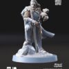 North Warrior Captain with spear/shield ft and mtd