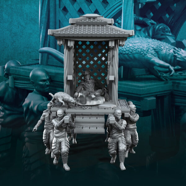 Dragon Army King on palanquin - Wersja A