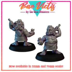 Bathing Halfling Pinup - x1