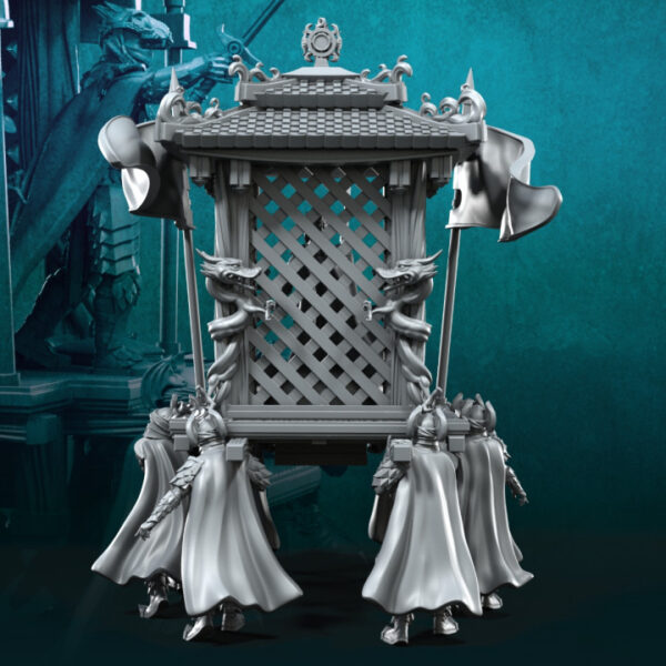 Dragon Army King on palanquin - Wersja B