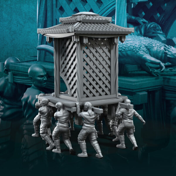 Dragon Army King on palanquin - Wersja A