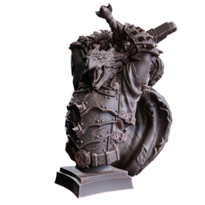Dragonborn Knight - Bust