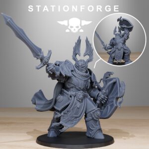 Sir Thalion the Socratis Archon - 2 pozy do wyboru