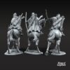 Grey Castle Court Guards mtd - x3