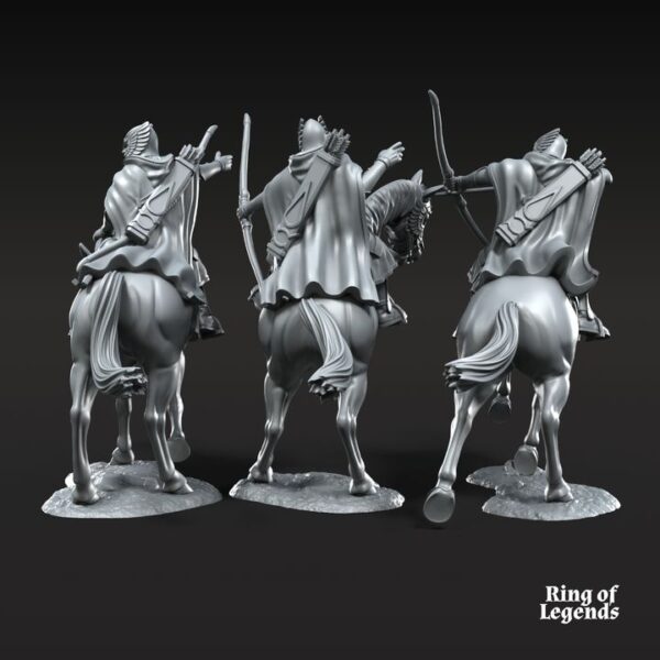 Grey Castle Court Guards mtd - x3