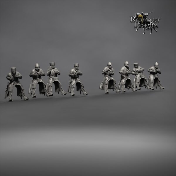 Miitary Order knights Set D - x5