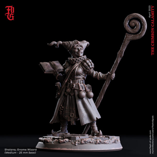 Shalana, Gnome Wizard